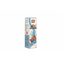 Био Вафельные листочки из полбы в молочном шоколаде, 125 г  